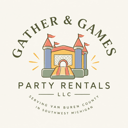 Gather & Games Party Rentals logo